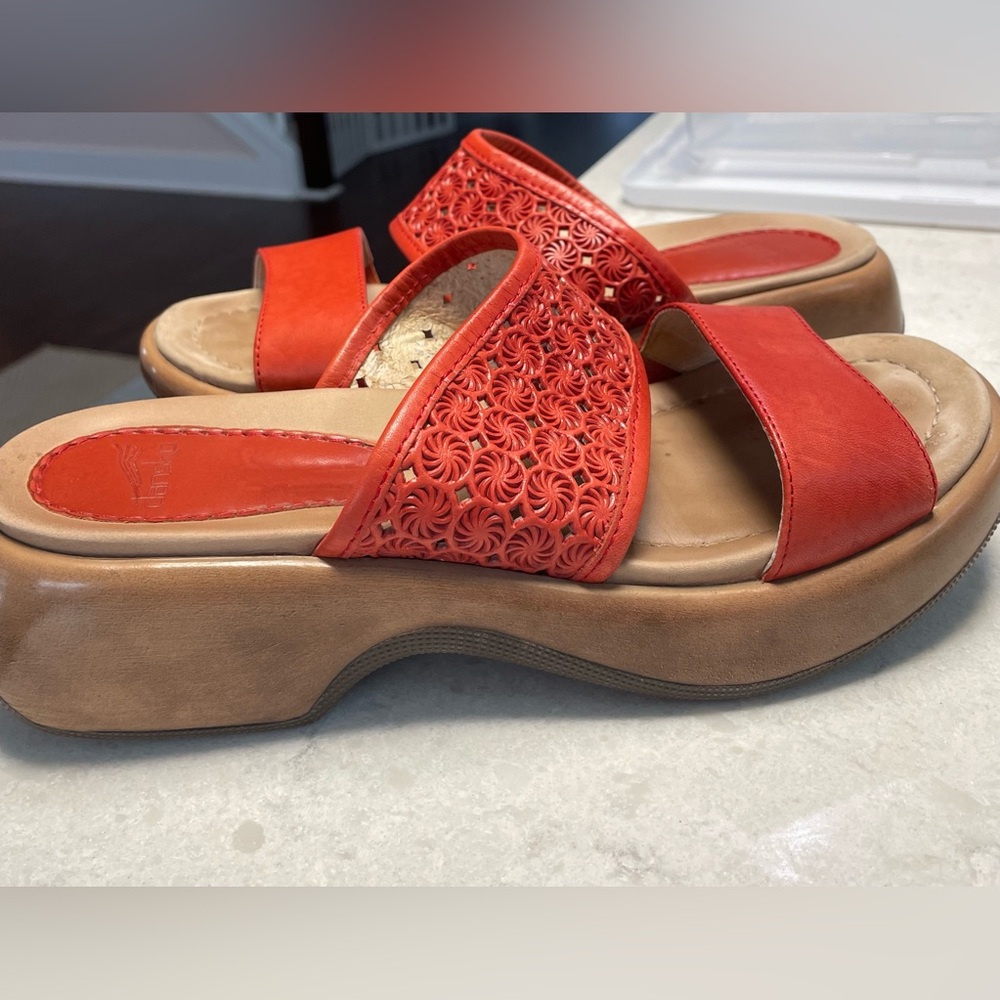Dansko Platform Slide Sandals - Picture 1 of 3